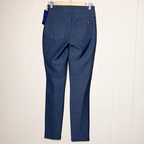 Honeylove NWT EverReady Pant Medium Stormy Blue casual pull-on pants slimming - Picture 5 of 14